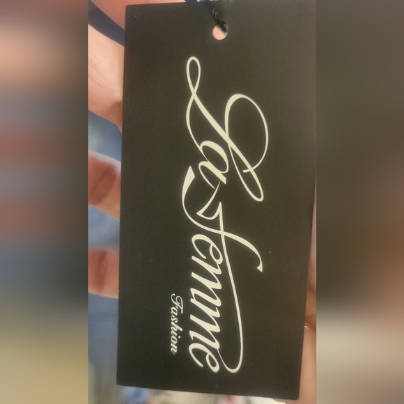 Floral White and Pink Evening Gown - Picture 5 of 8